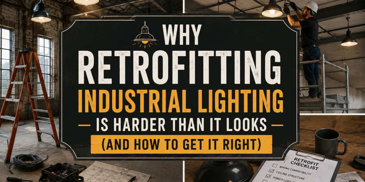 Why Retrofitting Industrial Lighting Is Harder Than It Looks (And How to Get It Right)