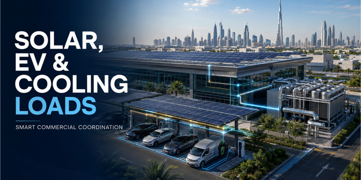 How Commercial Facilities Can Coordinate Solar Power, EV Charging and Cooling Loads