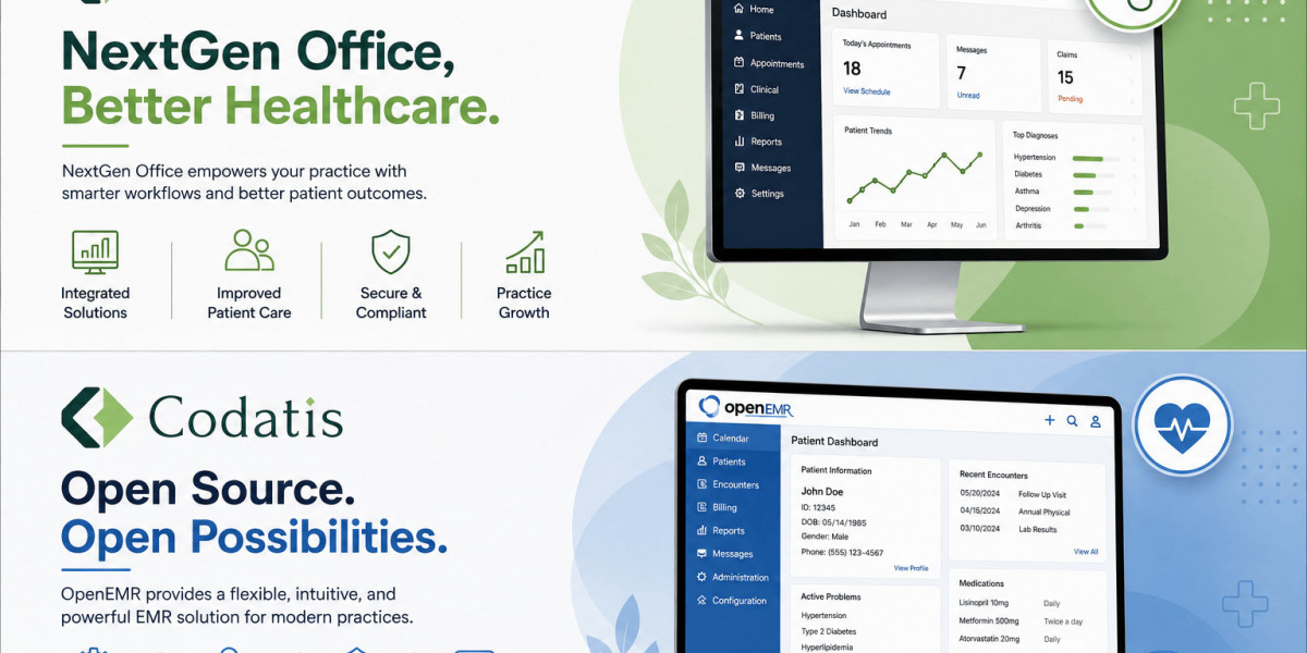 Can NextGen Office and Open EMR Improve Healthcare Data Management for Practices?