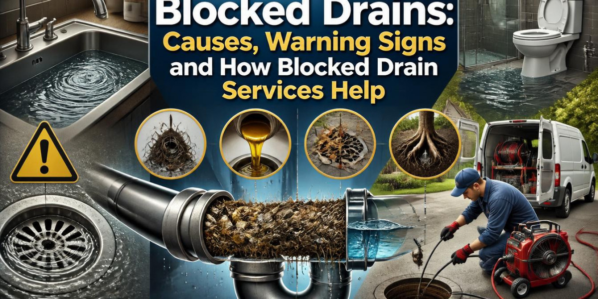 Blocked Drains: Causes, Warning Signs and How Blocked Drain Services Help