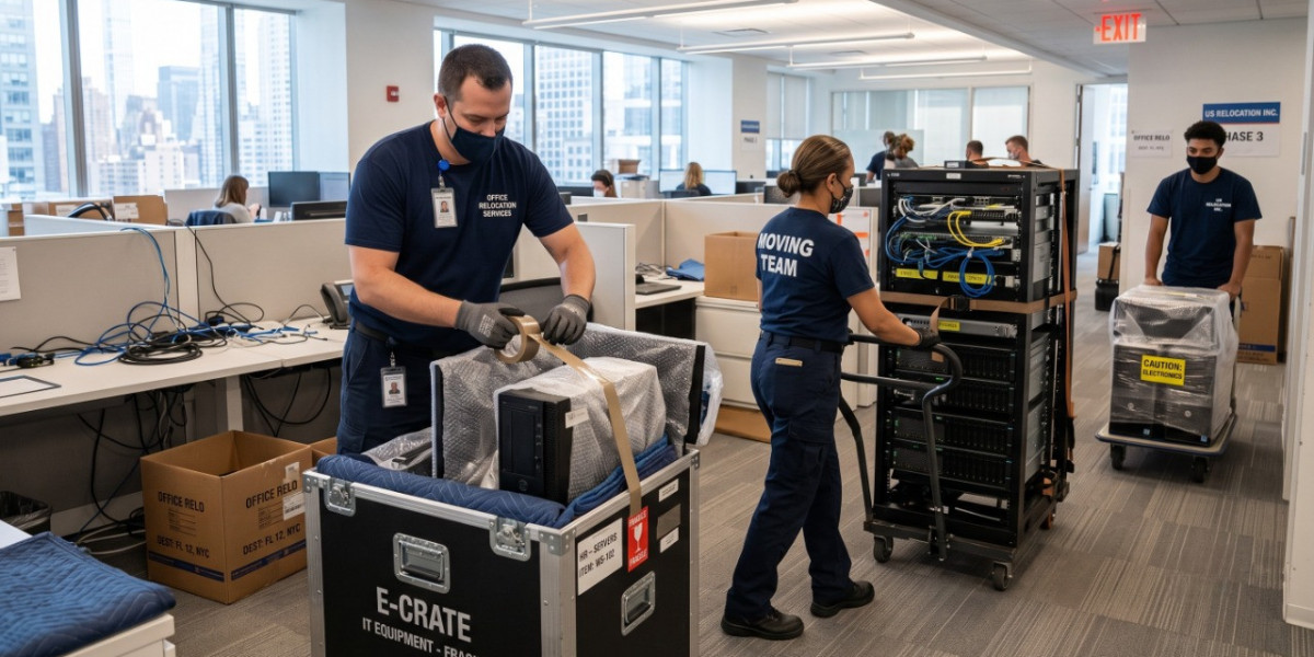 How Do Commercial Moving Companies Handle Office Equipment?