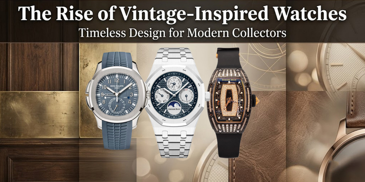 Why Vintage-Inspired Luxury Watches Continue to Attract Modern Buyers