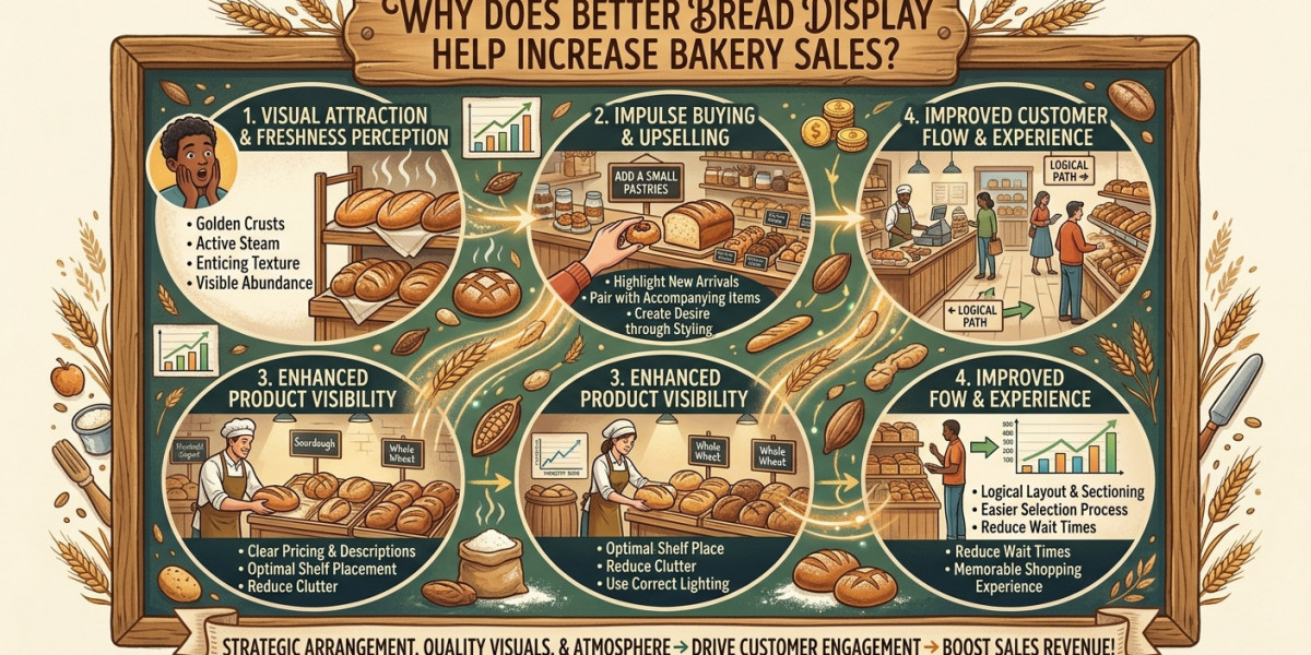 Why Does Better Bread Display Help Increase Bakery Sales?Discover why better bread display can increase bakery sales by 