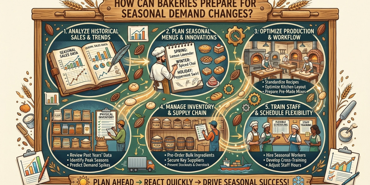 How Can Bakeries Prepare For Seasonal Demand Changes?