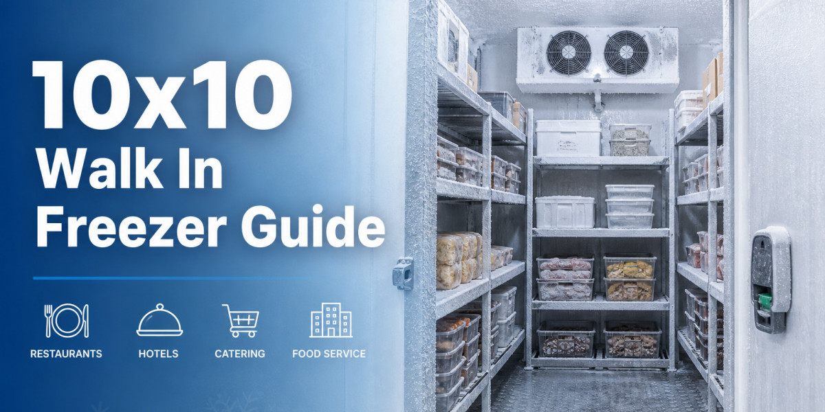 10x10 Walk In Freezer Combo: Cooler-Freezer Packages for Full-Service Restaurant BOH