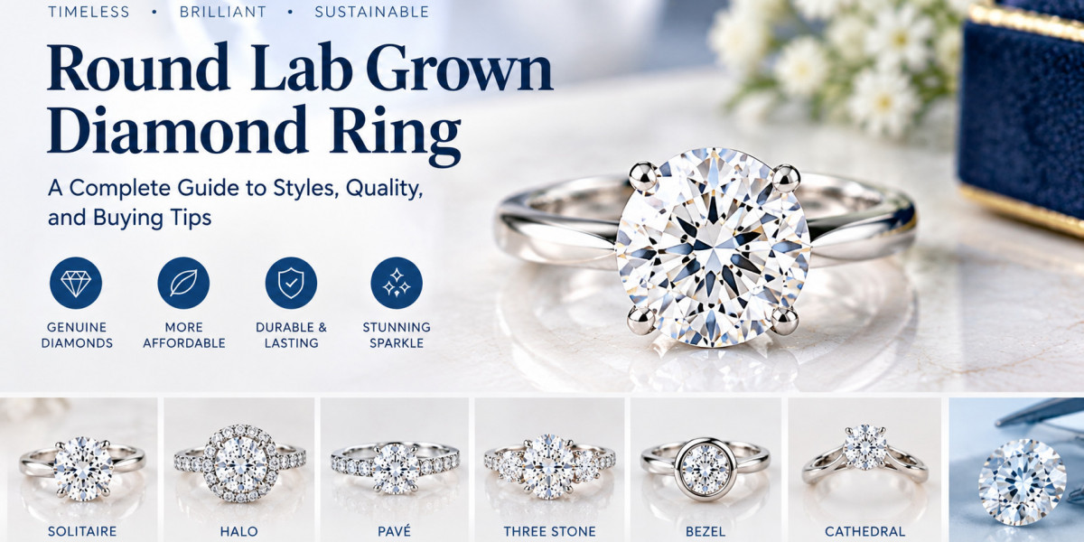 Round Lab Grown Diamond Ring: A Complete Guide to Styles, Quality, and Buying Tips