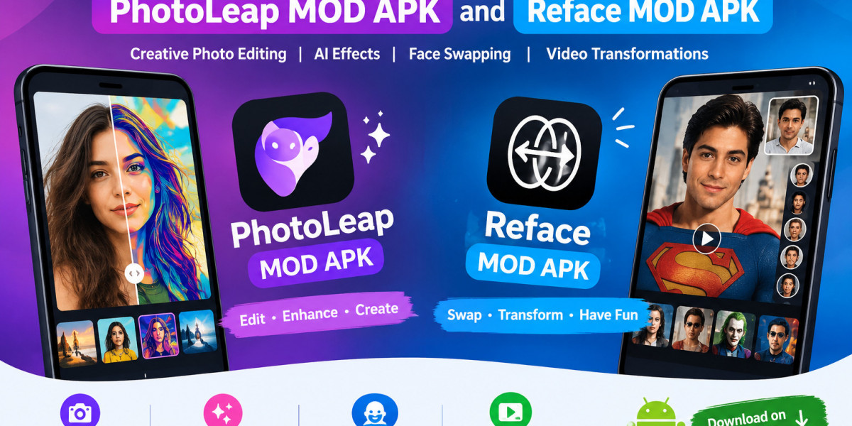 Explore Creative Possibilities with PhotoLeap MOD APK and Reface MOD APK