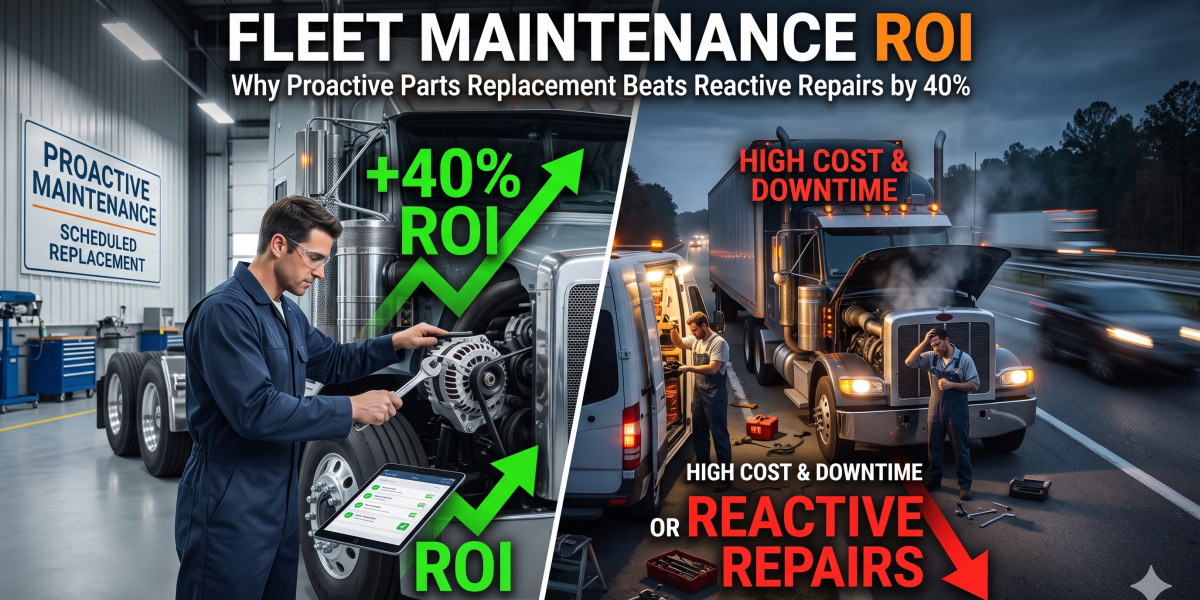 Fleet Maintenance ROI: Why Proactive Parts Replacement Beats Reactive Repairs by 40%