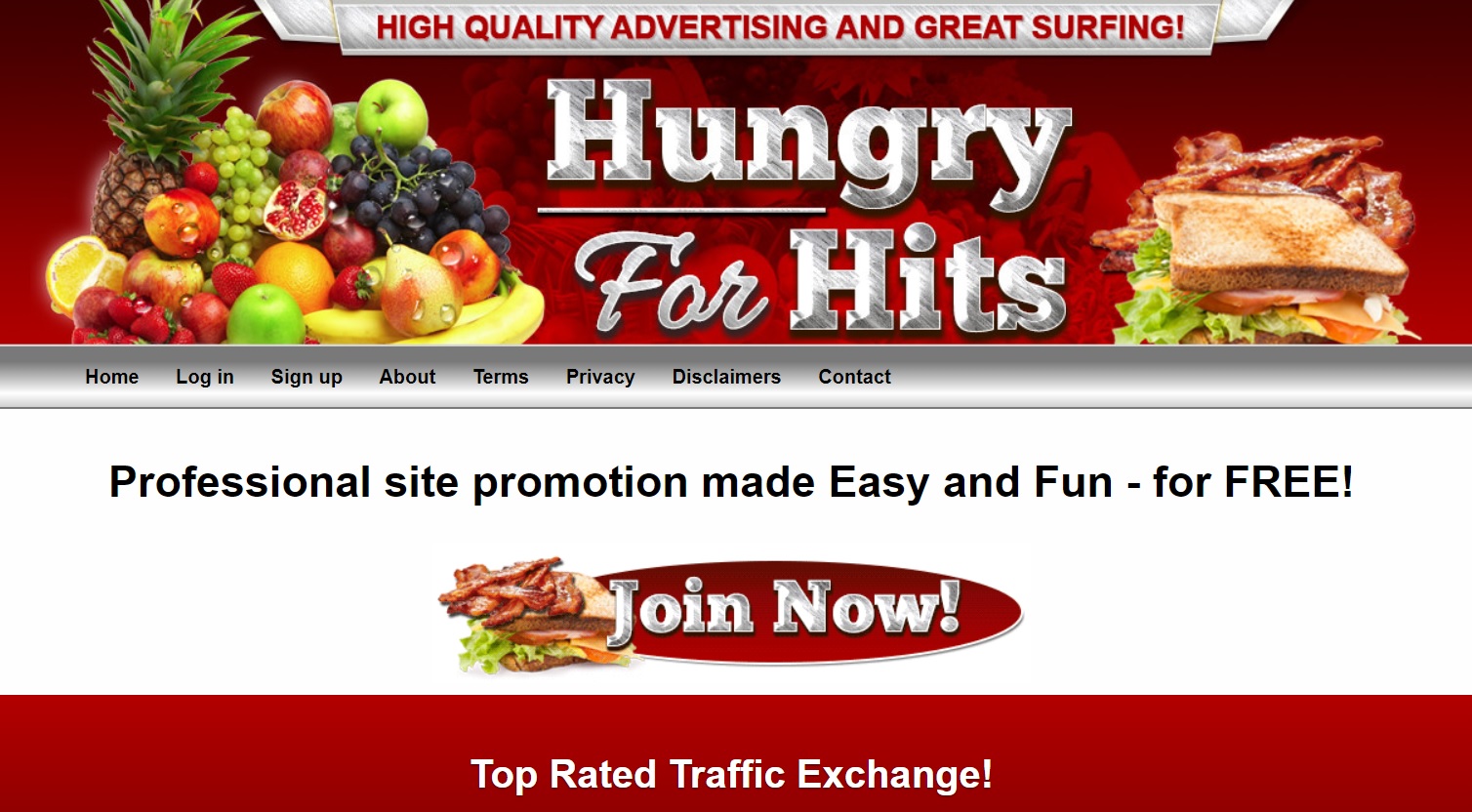 Hungry For Hits profile page